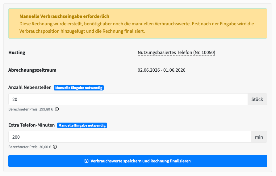 Manuell in wenigen Minuten oder automatisch mit Integration fertiggestellt